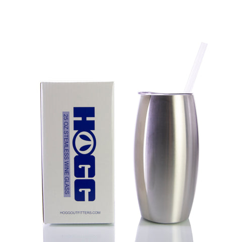 25 oz Stemless Wine Glass