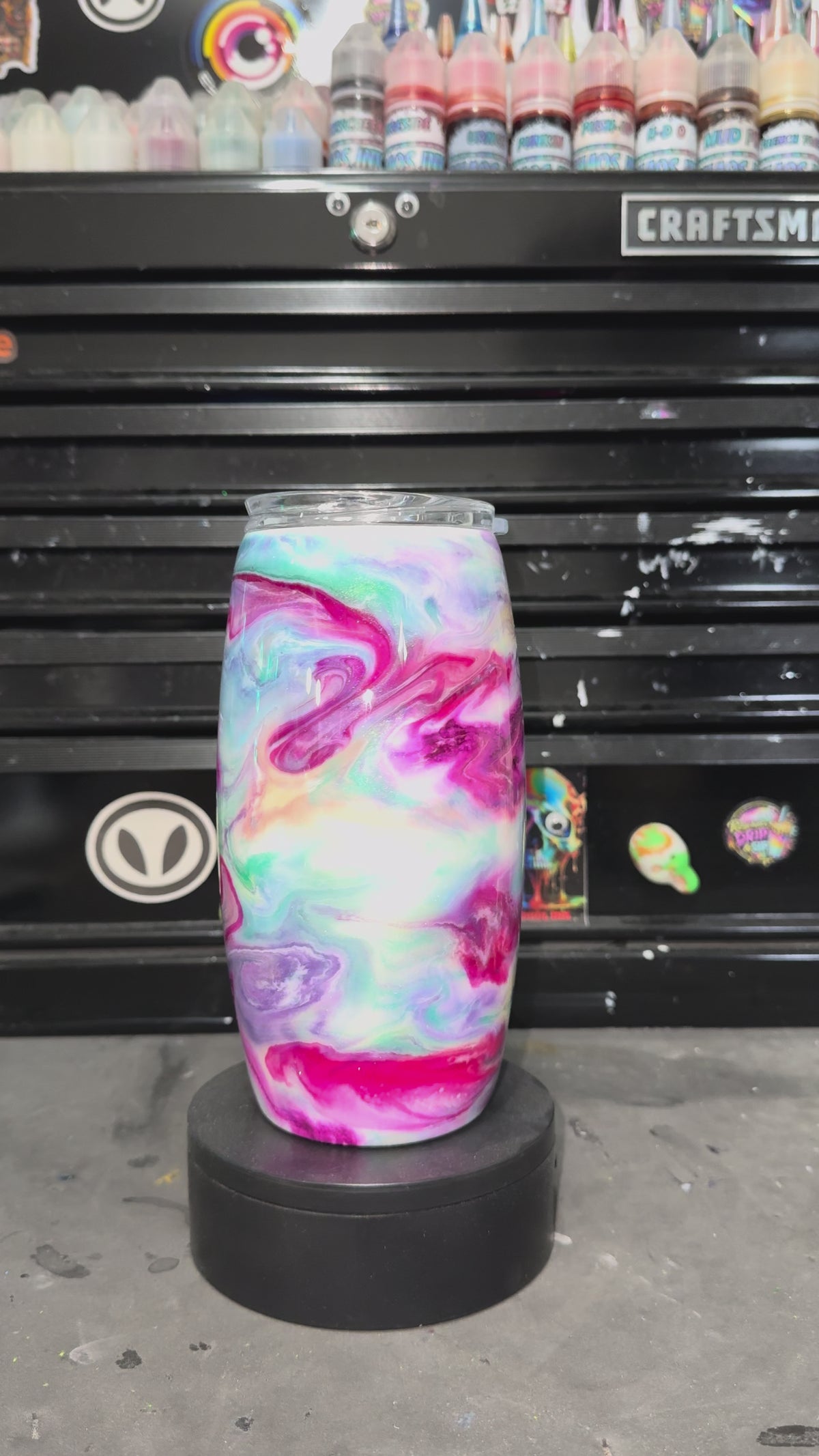 25 oz Stemless Wine Glass Mama Chills Special