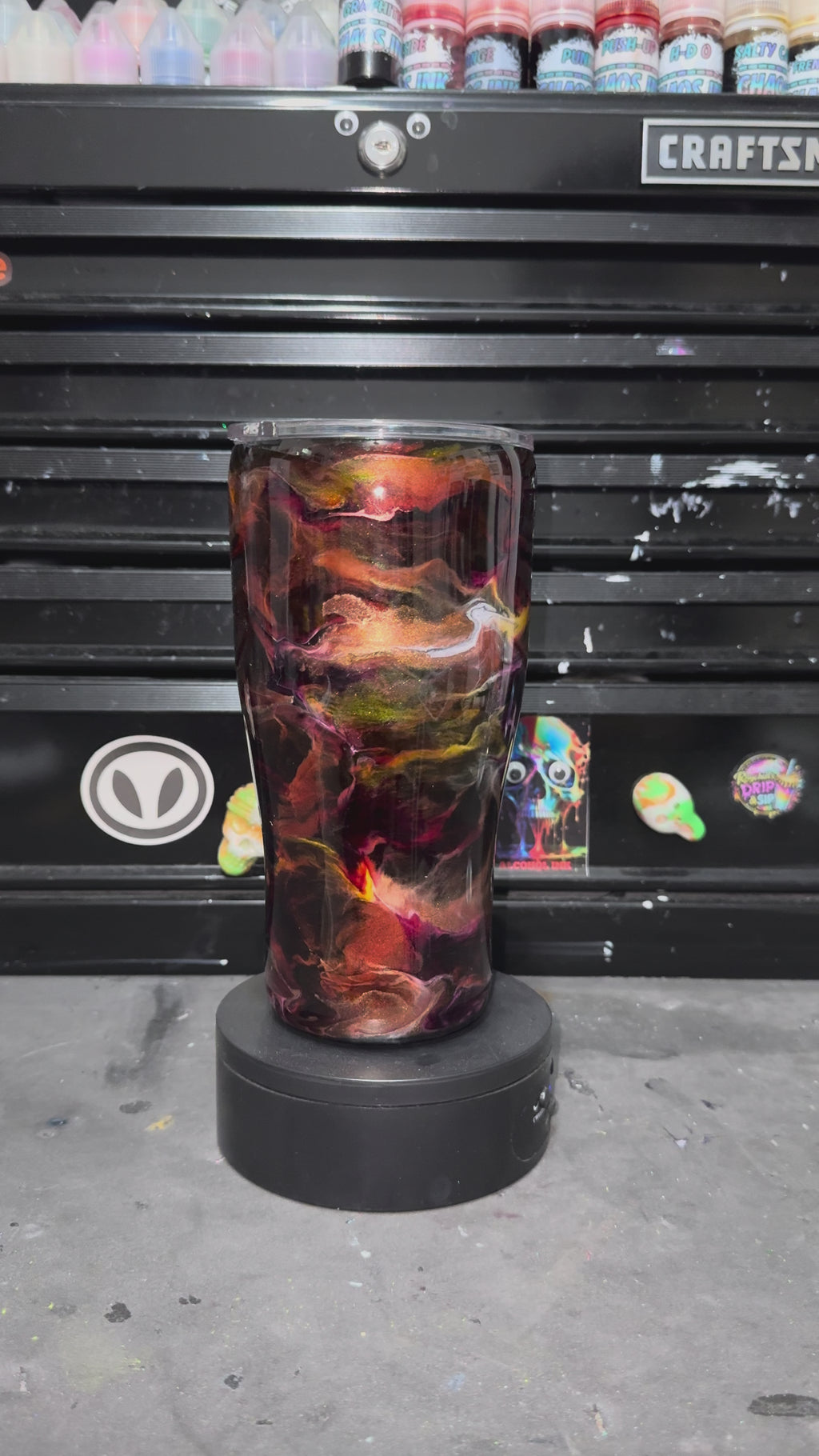 30 oz Curve Down and Dirty w/ blackberry