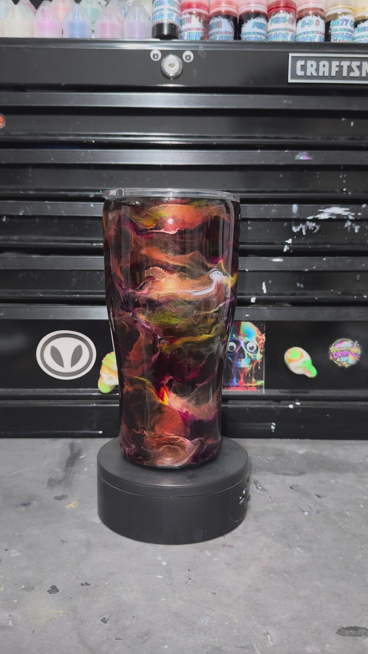 30 oz Curve Down and Dirty w/ blackberry
